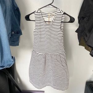 J. Crew striped A line dress